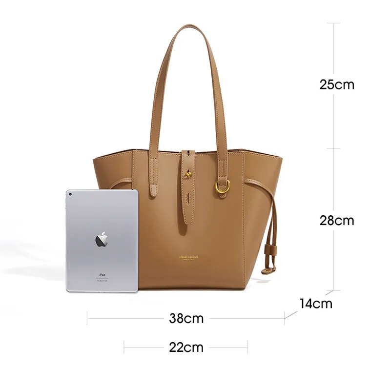 Bolsa Grande Couro Legítimo Ale